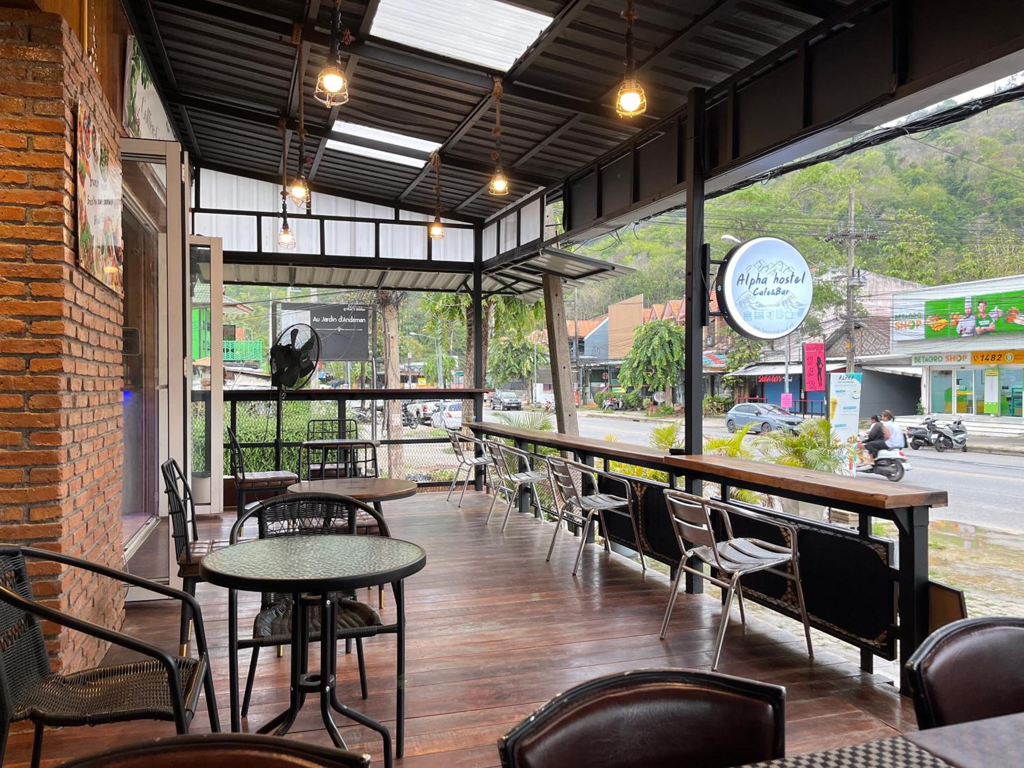 Alpha Hostel Cafe&Bar Ban Khlong Yai Eksteriør bilde